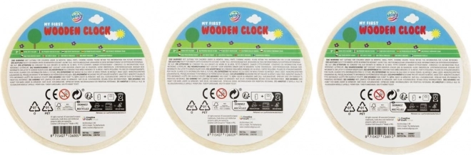 Grafix My First Wooden Clock Princess