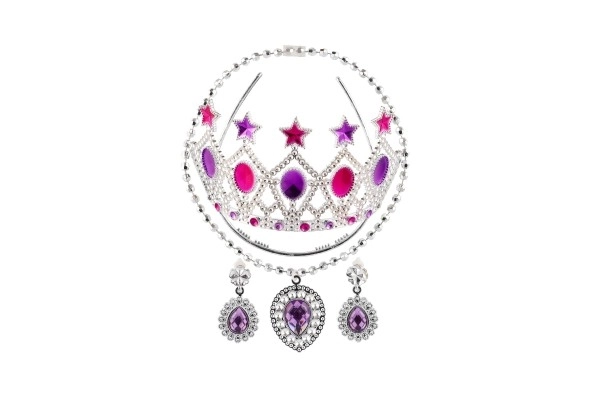 Princess Beauty Set with Crown, Necklace and Earrings