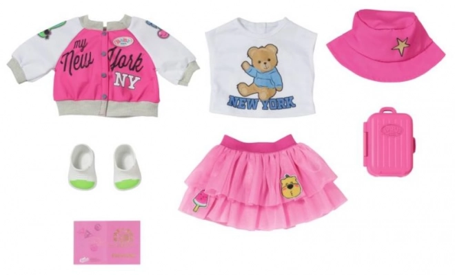 Baby Born Stylish Travel Outfit