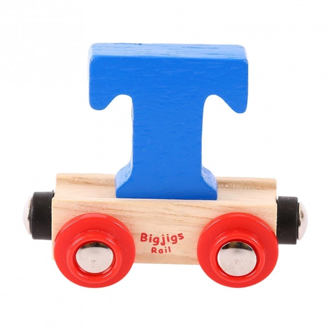 Wooden Train Wagon T Shape