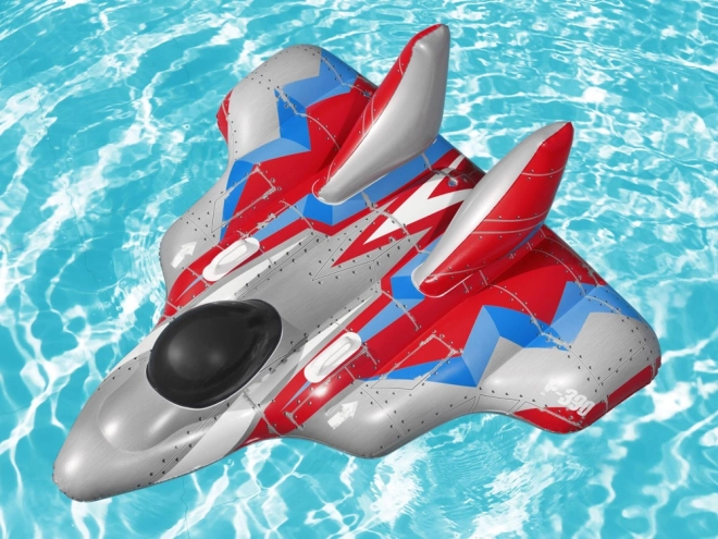 Inflatable Space Racer Pool Float with Handles