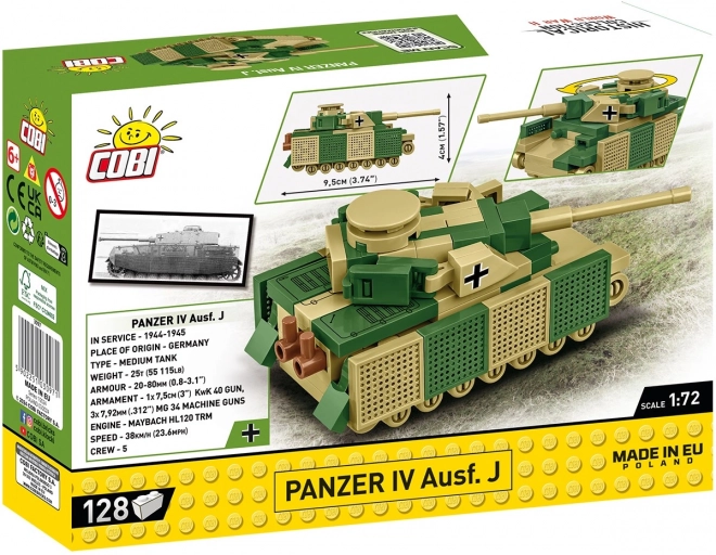 Panzer IV Ausf. J Building Blocks Set