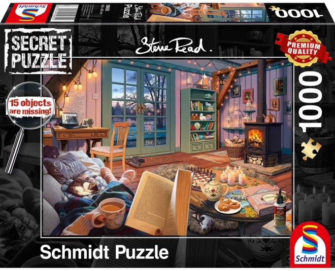 Schmidt Secret Puzzle Holiday House 1000 Pieces