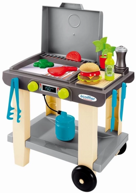 Gas Grill with Table