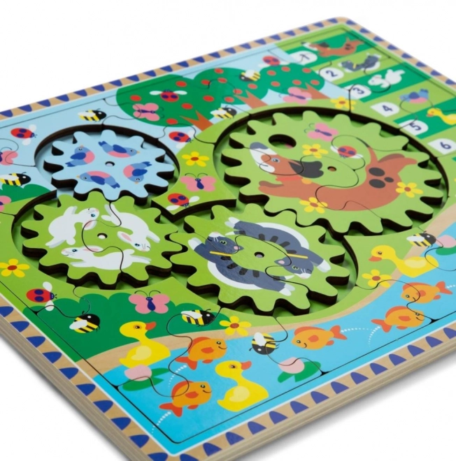 Animal Race Gear Puzzle