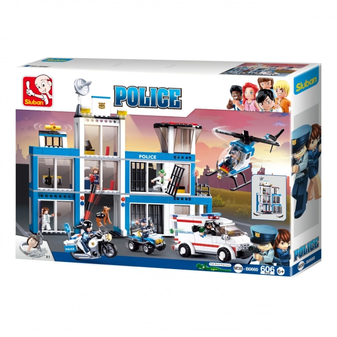 Sluban Police Prison Escape Building Kit