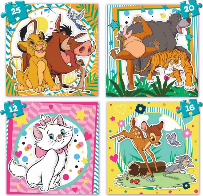 Educa Disney Animal Puzzle Set in Carrying Case