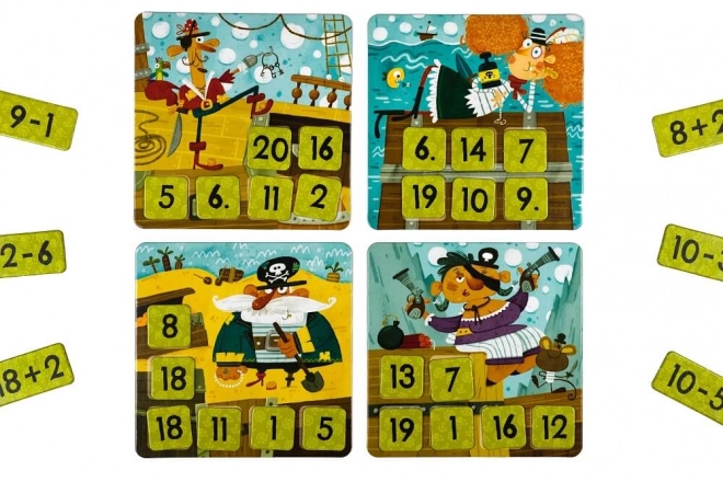 Captain Smart Pirate Counting Game