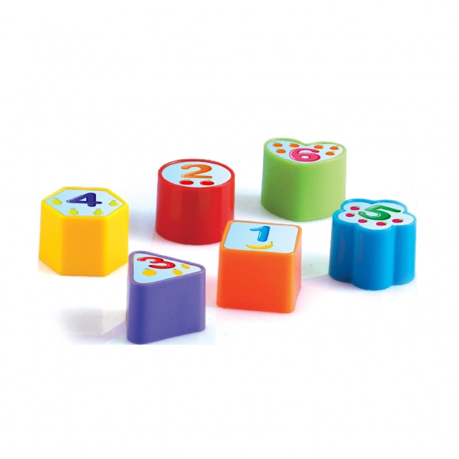 Colorful Locomotive Shape Sorter Toy