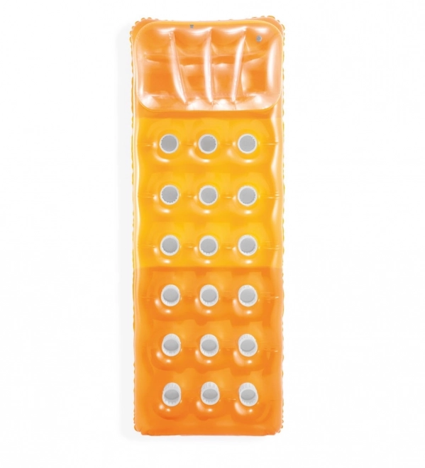 Inflatable Swimming Mattress Orange