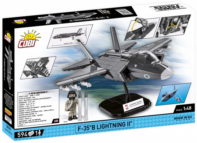 Cobi Armed Forces F-35B Lightning II Model Set