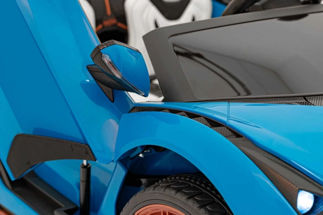 Ružové vozidlo Lamborghini Sian – Modré