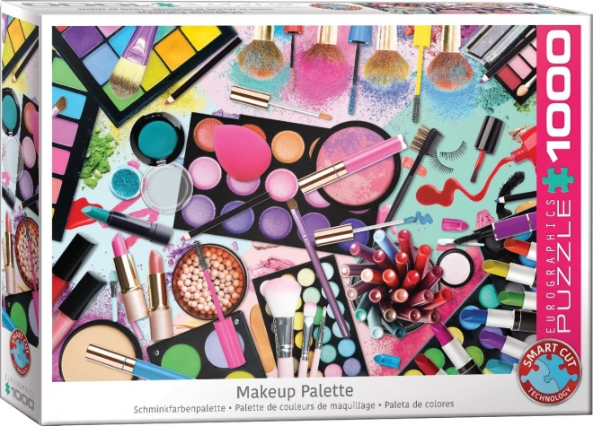 Eurographics Puzzle Color Palette: Makeup 1000 Pieces