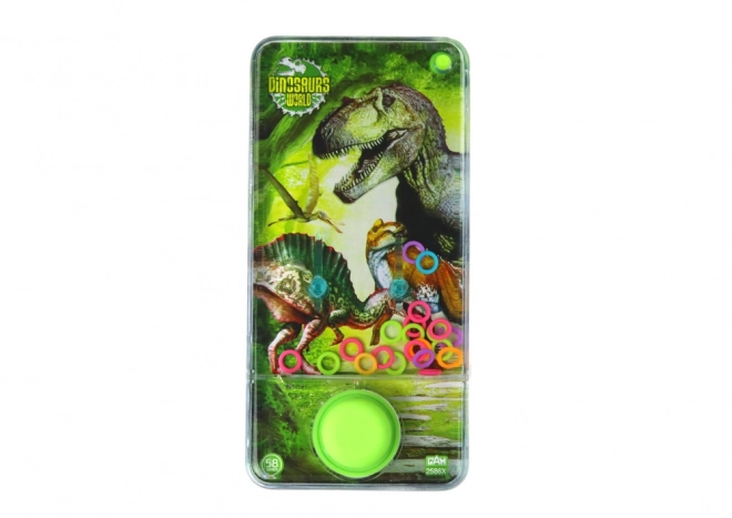 Water Dexterity Game with Dinosaurs