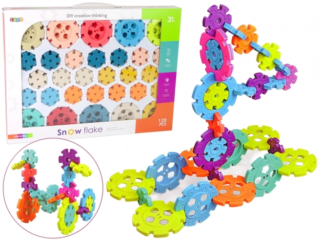 Snowflake Construction Blocks Set