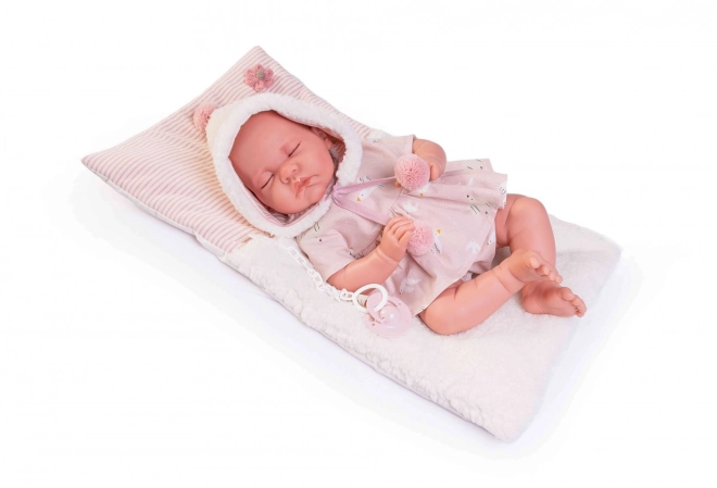 Realistic Sleeping Baby Doll with Soft Cloth Body - Antonio Juan