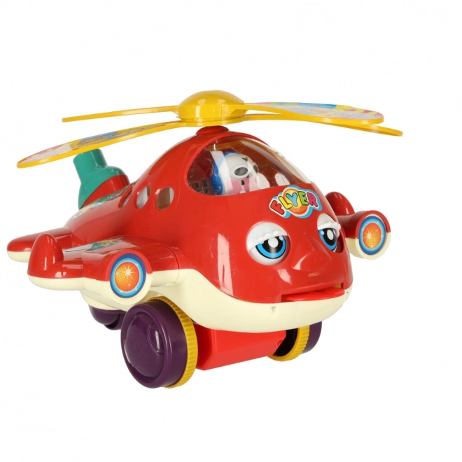 Push Along Toy Airplane Helicopter with Sound