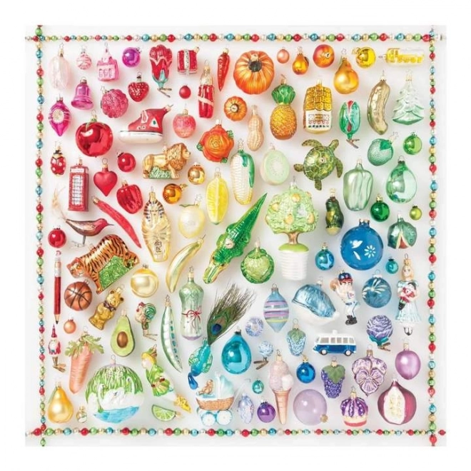 Rainbow Ornament Puzzle 500 Pieces