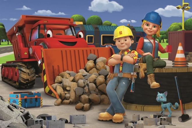 Bob The Builder Puzzle 33x22cm 60 Pieces