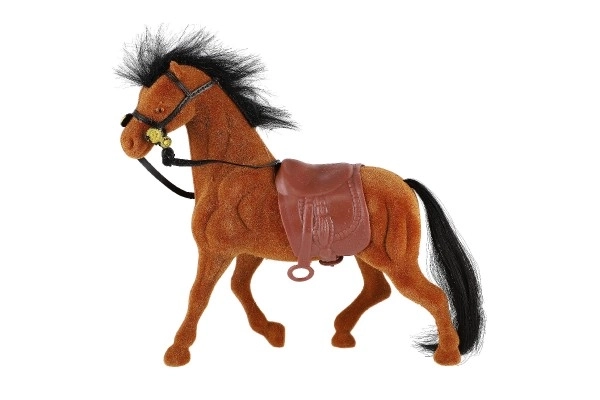 Toy Horse with Saddle and Halter