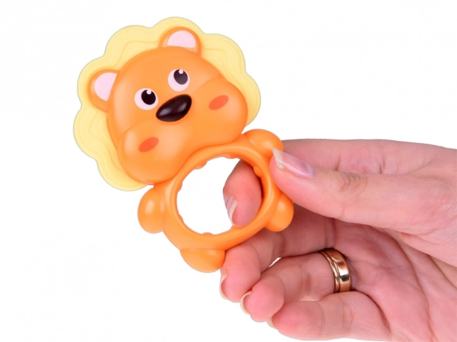 Teething Toy For Babies - Lion, Owl, Dinosaur, Squirrel