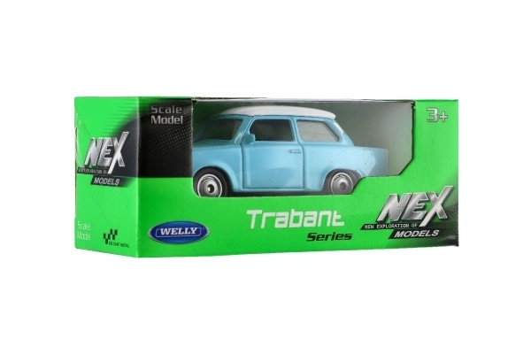 Stylish Metal Trabant Car 1:60 Scale