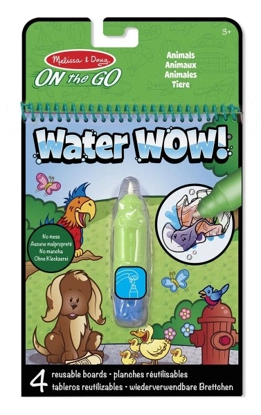 Water Wow Animal Coloring Book