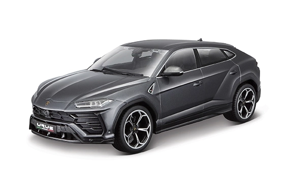 Lamborghini Urus Mettalic Grey Model Car 1:18 by Bburago