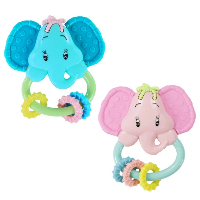 Rattle Elephant Teether