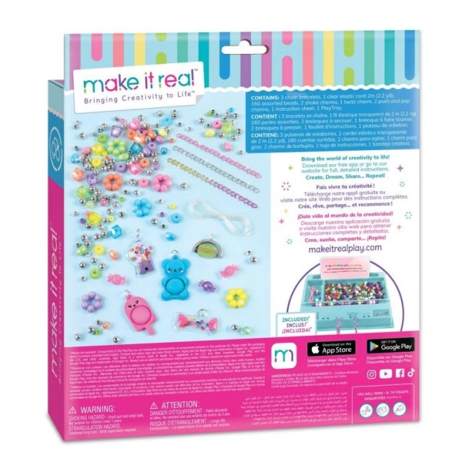 Candy-Themed Sensory Bracelet Making Kit