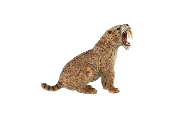 Saber-Toothed Tiger Plastic Figurine