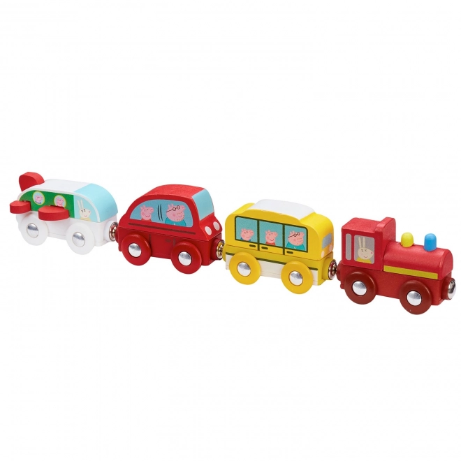 Wooden Mini Vehicle - Peppa Pig