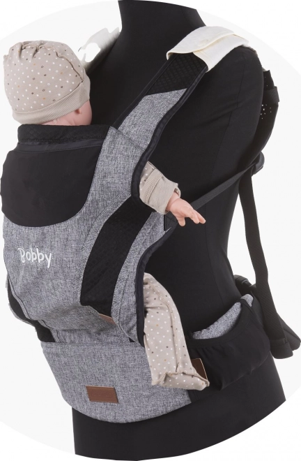 Baby Carrier Bobby Rose Water – Grey