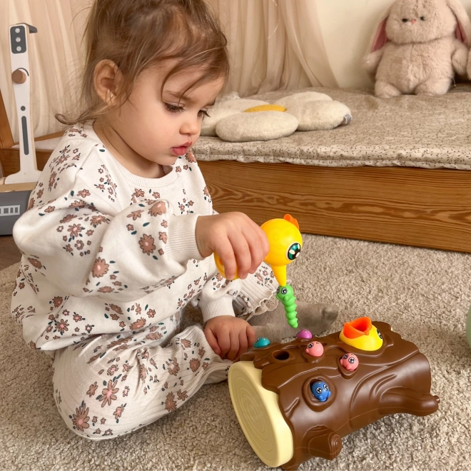Catch the Bug Game with Wobble Egg Toy