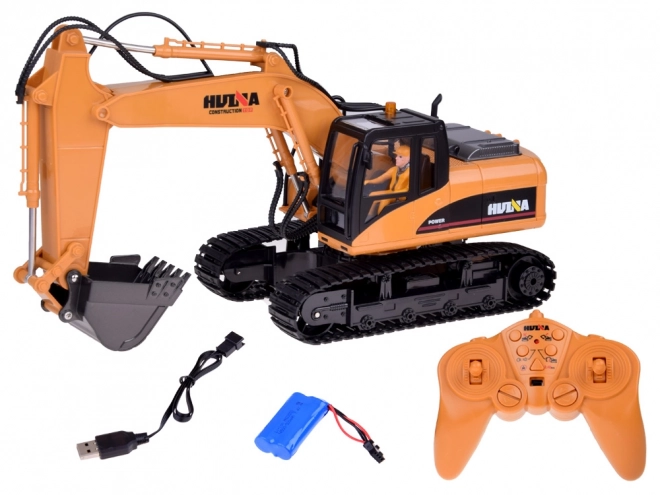 Remote Controlled Construction Digger for Kids