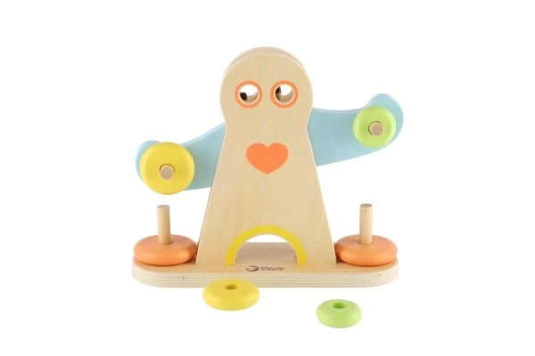 Wooden Puzzle Hercules Weights 7 Pieces