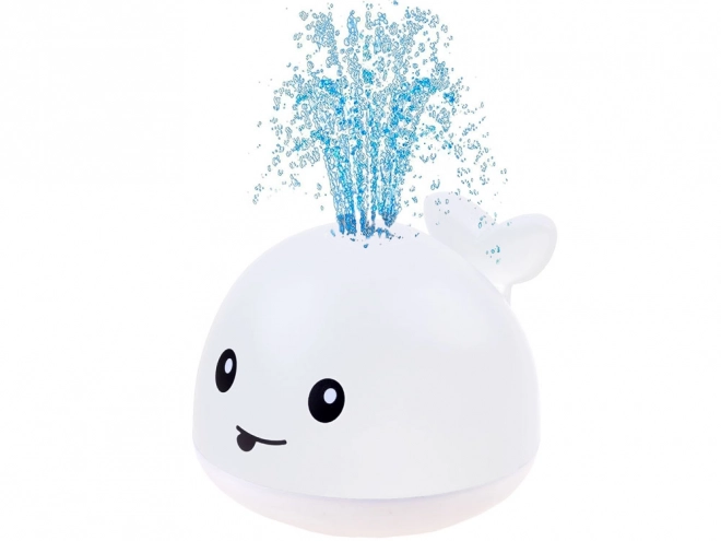 Whale Bath Fountain Toy – white