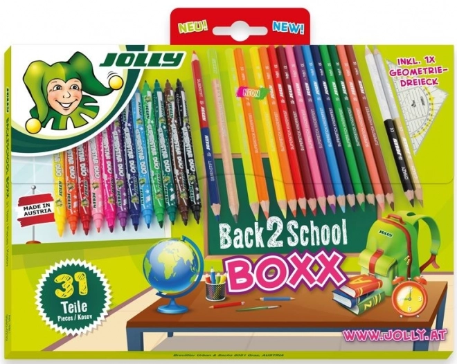 Back to School Drawing and Coloring Set