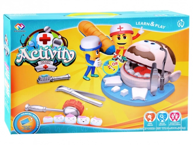 Plasticine Set Little Dentist - Sick Tooth