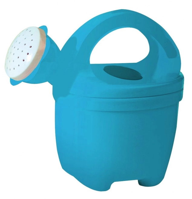 Blue Watering Can with Flower Sprinkler