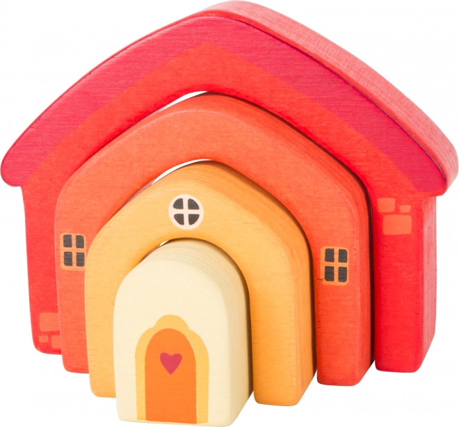 Small Foot Wooden Stacking House Toy