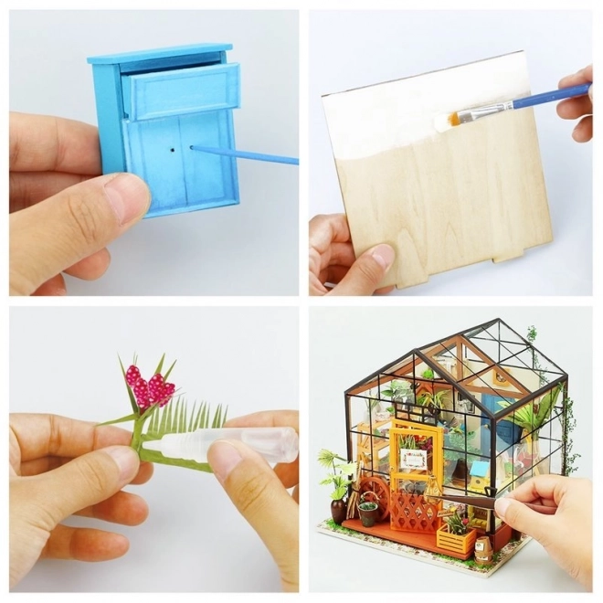 Miniature Greenhouse Model by RoboTime