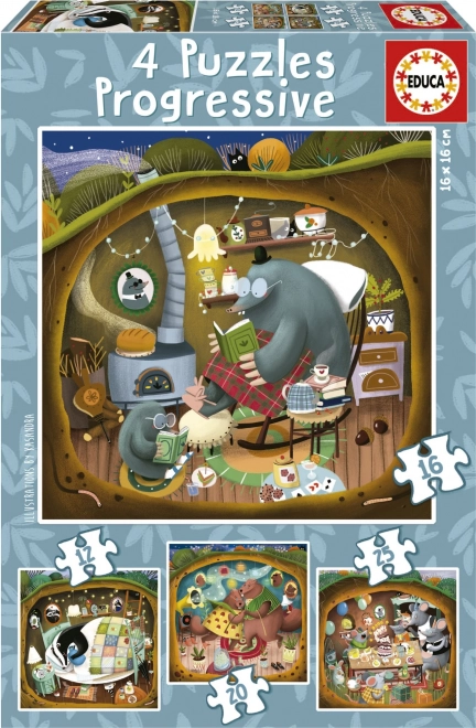 Educa Forest Tales Puzzle Set