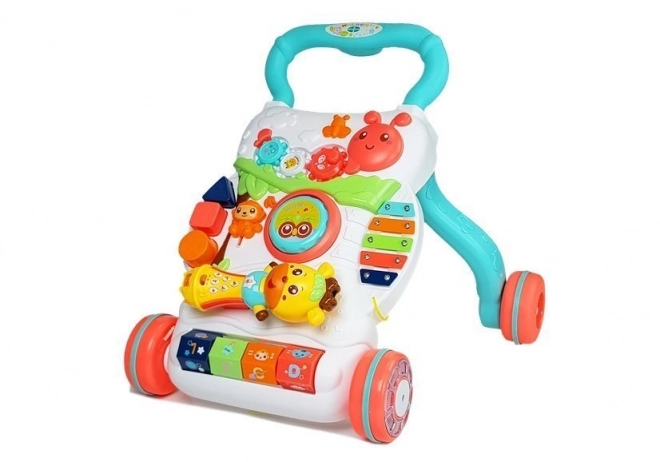 Educational Baby Walker with Interactive Microphone