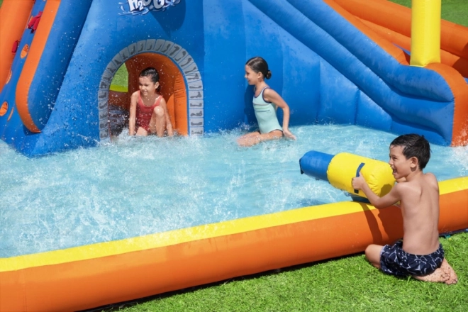 Water Amusement Park BESTWAY for Kids 5+ Slide + Basketball Hoop + Tunnel + Shower