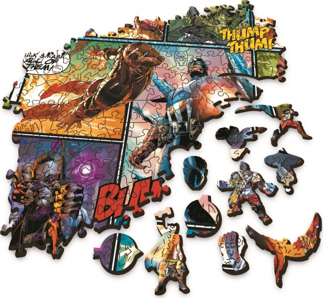 Trefl Marvel Avengers Woodcraft Puzzle