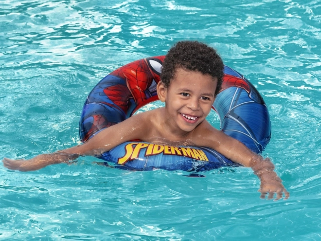 Inflatable Swimming Ring for Kids Spiderman