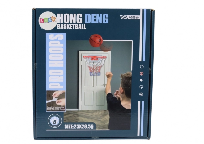 Basketball Hoop Set with Ball and Pump