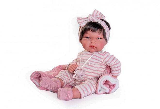 Realistic Spanish Vinyl Baby Doll 33 cm