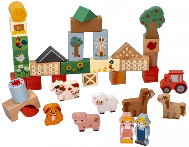 Wooden Adventure Farm Blocks